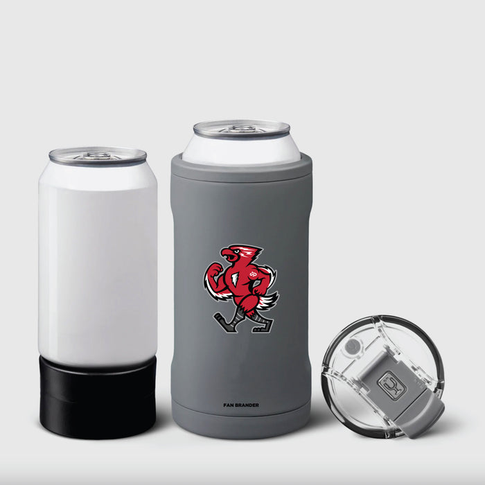 BruMate Hopsulator Trio 3-in-1 Insulated Can Cooler with St. John's Red Storm Secondary Logo