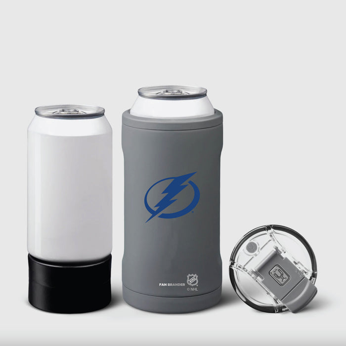 BruMate Hopsulator Trio 3-in-1 Insulated Can Cooler with Tampa Bay Lightning Primary Logo