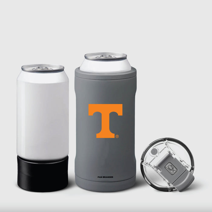 BruMate Hopsulator Trio 3-in-1 Insulated Can Cooler with Tennessee Vols Primary Logo