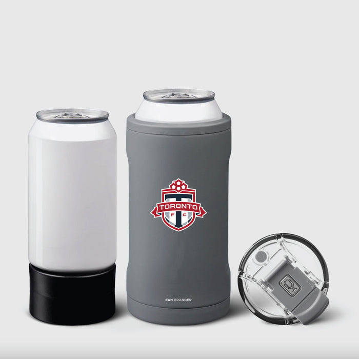 BruMate Hopsulator Trio 3-in-1 Insulated Can Cooler with Toronto FC Primary Logo