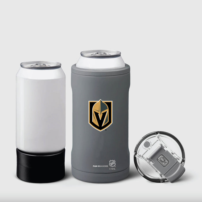 BruMate Hopsulator Trio 3-in-1 Insulated Can Cooler with Vegas Golden Knights Primary Logo