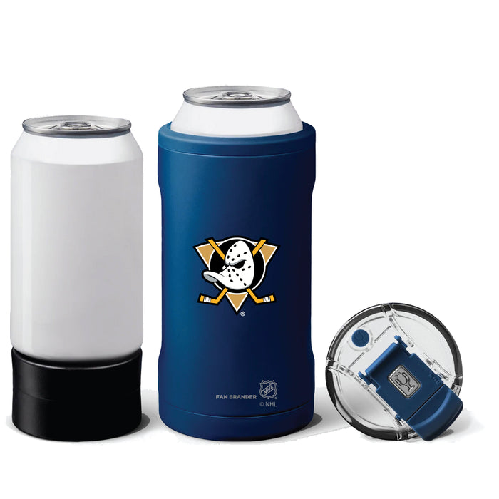 BruMate Hopsulator Trio 3-in-1 Insulated Can Cooler with Anaheim Ducks Secondary Logo