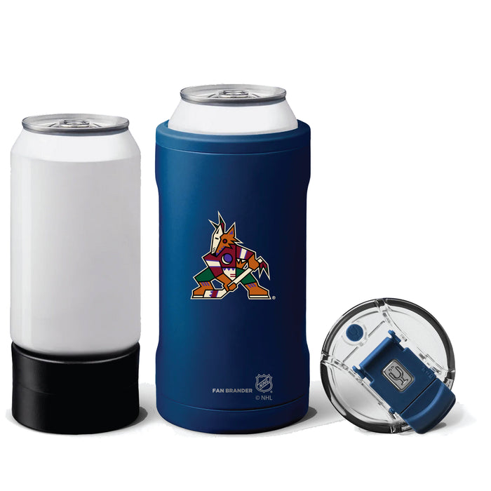 BruMate Hopsulator Trio 3-in-1 Insulated Can Cooler with Arizona Coyotes Primary Logo