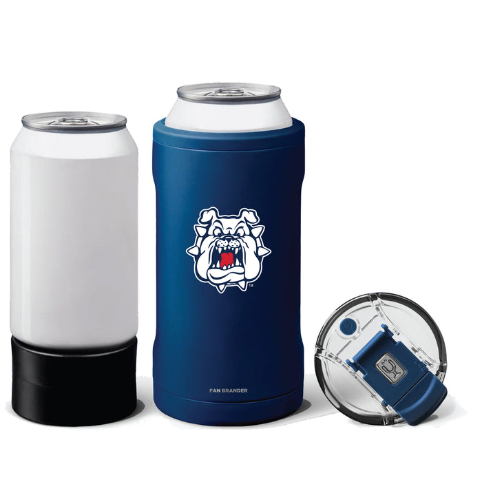 BruMate Hopsulator Trio 3-in-1 Insulated Can Cooler with Fresno State Bulldogs Secondary Logo