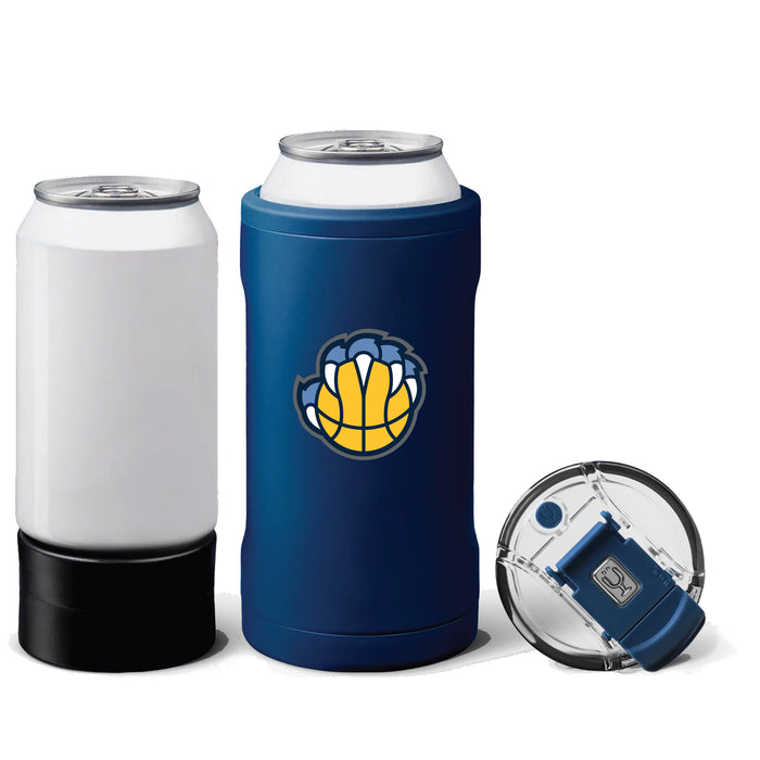 BruMate Hopsulator Trio 3-in-1 Insulated Can Cooler with Memphis Grizzlies Secondary Logo