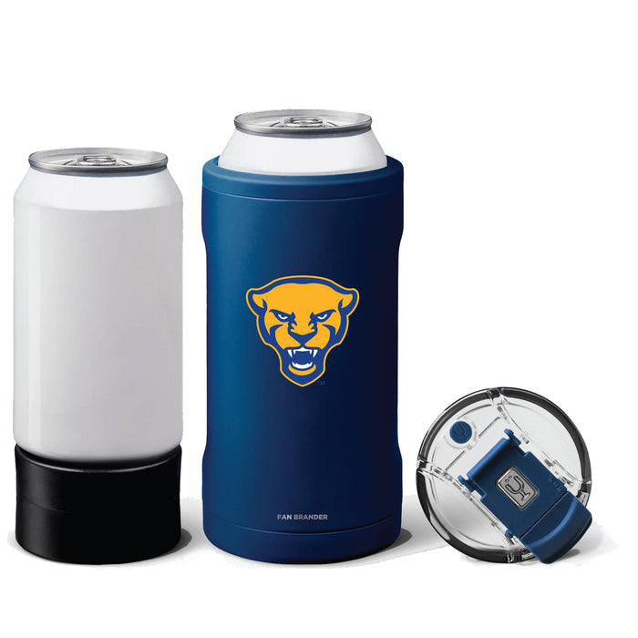 BruMate Hopsulator Trio 3-in-1 Insulated Can Cooler with Pittsburgh Panthers Secondary Logo