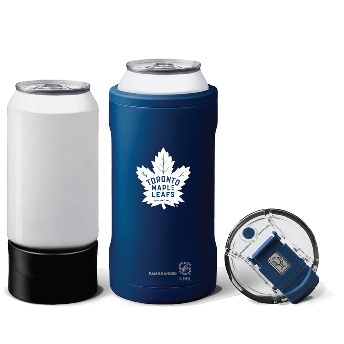 BruMate Hopsulator Trio 3-in-1 Insulated Can Cooler with Toronto Maple Leafs Primary Logo