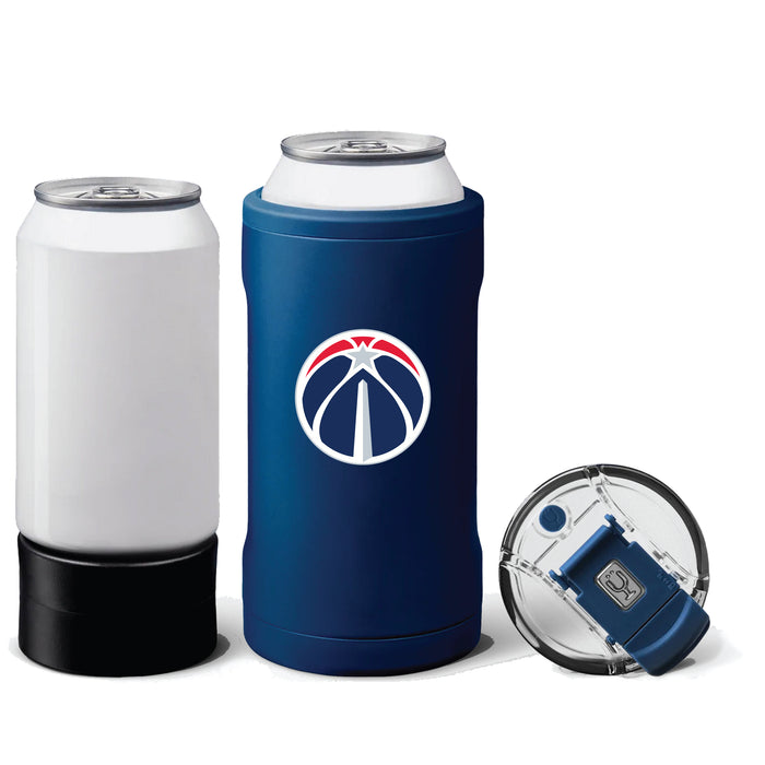 BruMate Hopsulator Trio 3-in-1 Insulated Can Cooler with Washington Wizards Secondary Logo