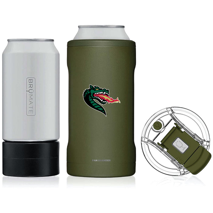 BruMate Hopsulator Trio 3-in-1 Insulated Can Cooler with UAB Blazers Primary Logo