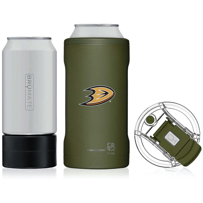 BruMate Hopsulator Trio 3-in-1 Insulated Can Cooler with Anaheim Ducks Primary Logo