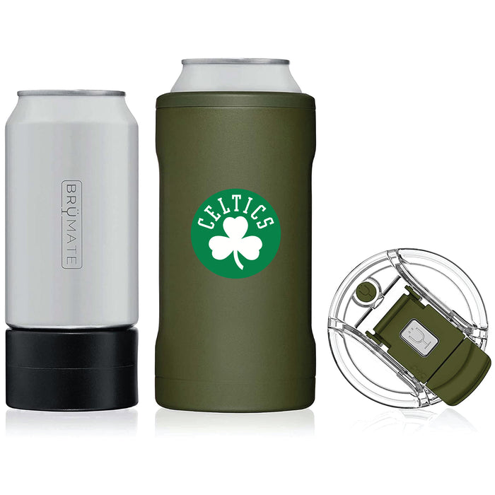 BruMate Hopsulator Trio 3-in-1 Insulated Can Cooler with Boston Celtics Secondary Logo