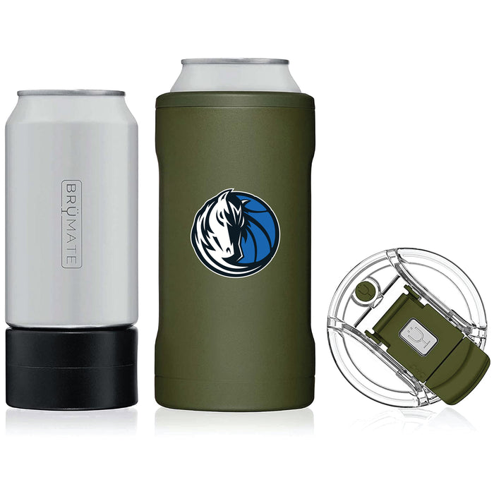 BruMate Hopsulator Trio 3-in-1 Insulated Can Cooler with Dallas Mavericks Primary Logo