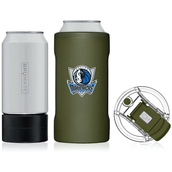 BruMate Hopsulator Trio 3-in-1 Insulated Can Cooler with Dallas Mavericks Secondary Logo