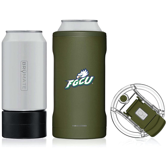 BruMate Hopsulator Trio 3-in-1 Insulated Can Cooler with Florida Gulf Coast Eagles Primary Logo