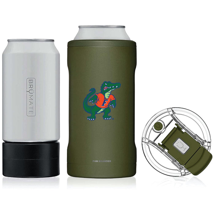 BruMate Hopsulator Trio 3-in-1 Insulated Can Cooler with Florida Gators Secondary Logo