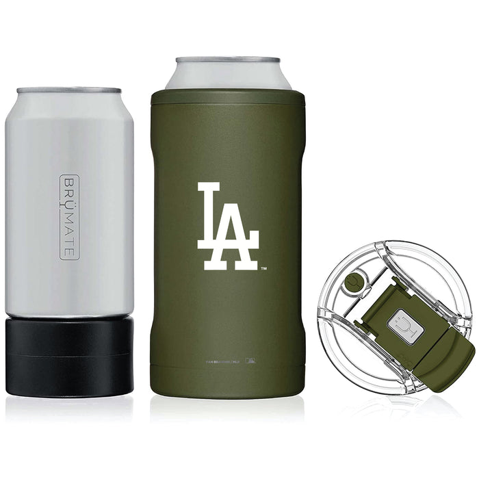 BruMate Hopsulator Trio 3-in-1 Insulated Can Cooler with Los Angeles Dodgers Primary Logo