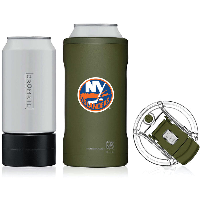 BruMate Hopsulator Trio 3-in-1 Insulated Can Cooler with New York Islanders Primary Logo
