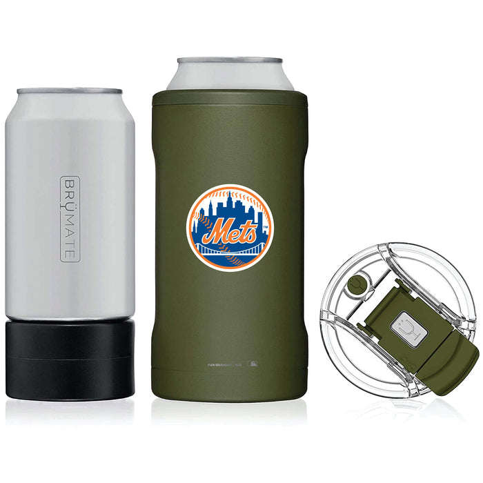 BruMate Hopsulator Trio 3-in-1 Insulated Can Cooler with New York Mets Secondary Logo