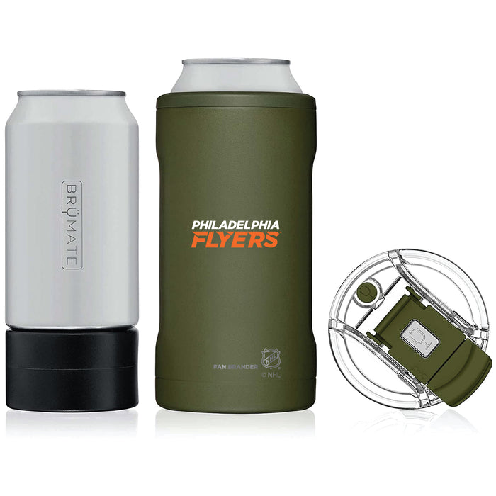 BruMate Hopsulator Trio 3-in-1 Insulated Can Cooler with Philadelphia Flyers Secondary Logo