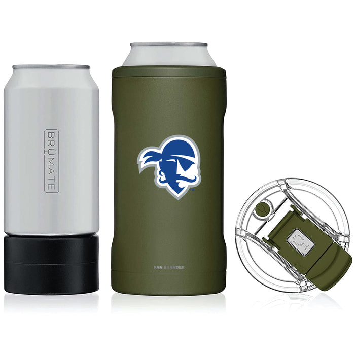 BruMate Hopsulator Trio 3-in-1 Insulated Can Cooler with Seton Hall Pirates Primary Logo