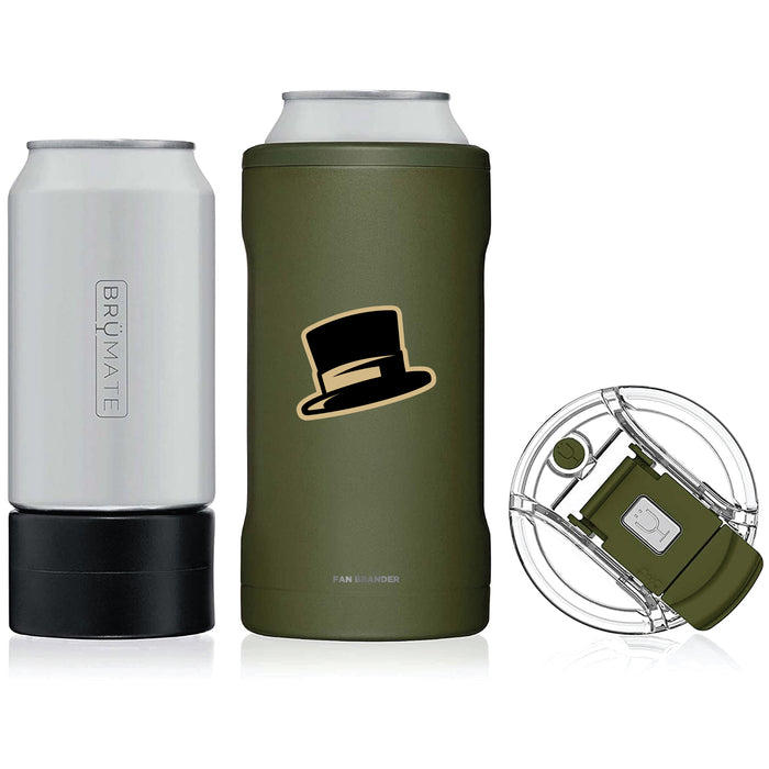 BruMate Hopsulator Trio 3-in-1 Insulated Can Cooler with Wake Forest Demon Deacons Secondary Logo