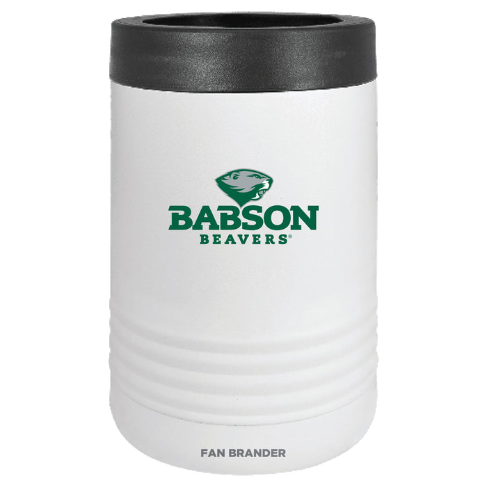 Fan Brander 12oz/16oz Can Cooler with Babson University Primary Logo