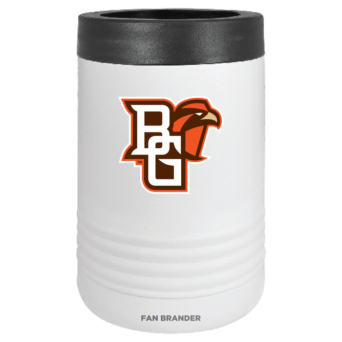 Fan Brander 12oz/16oz Can Cooler with Bowling Green Falcons Primary Logo
