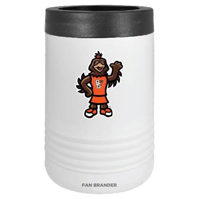 Fan Brander 12oz/16oz Can Cooler with Bowling Green Falcons Secondary Logo