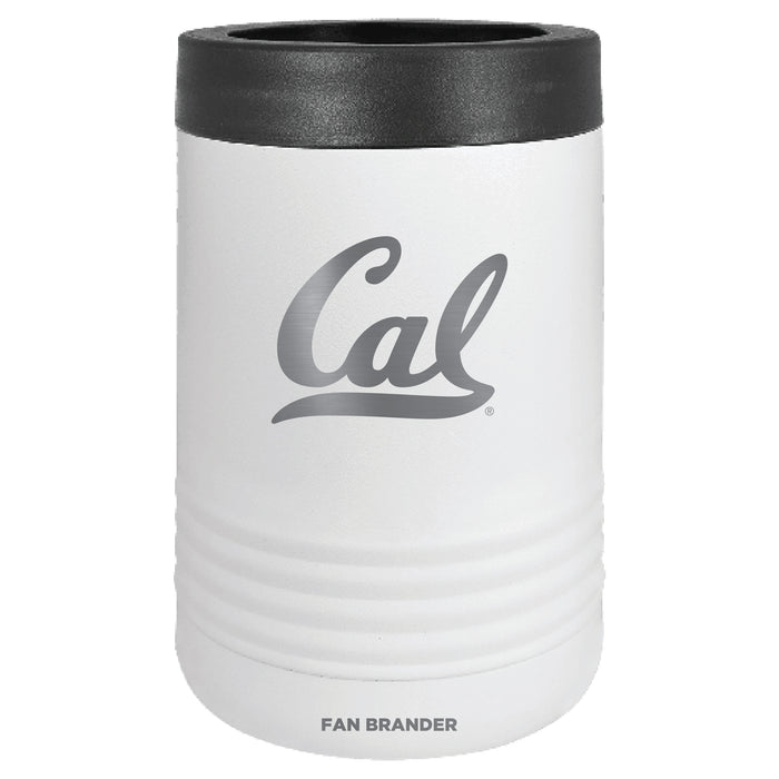 Fan Brander 12oz/16oz Can Cooler with California Bears Etched Primary Logo