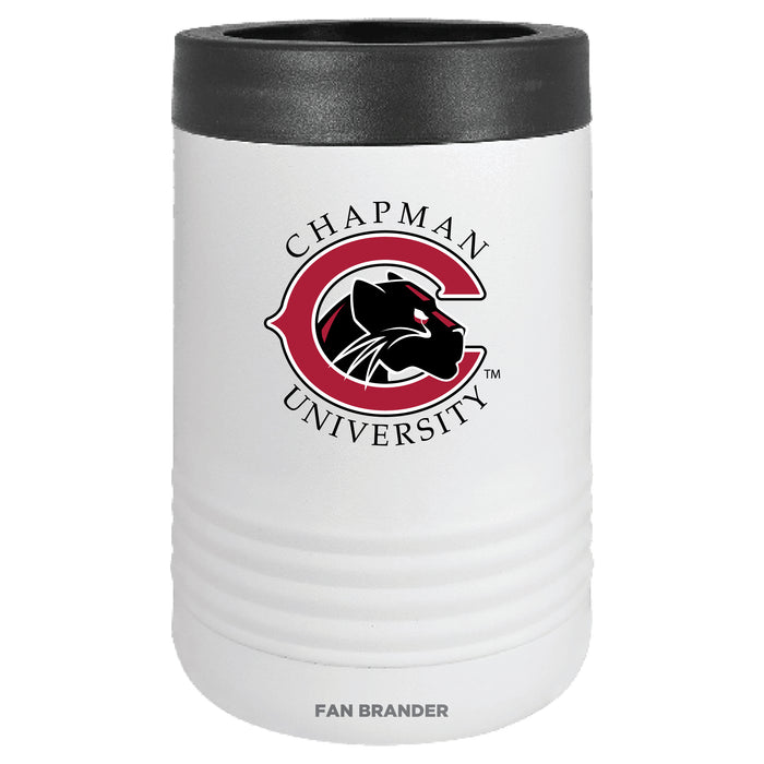 Fan Brander 12oz/16oz Can Cooler with Chapman Univ Panthers Primary Logo