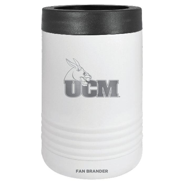 Fan Brander 12oz/16oz Can Cooler with Central Missouri Mules Etched Primary Logo