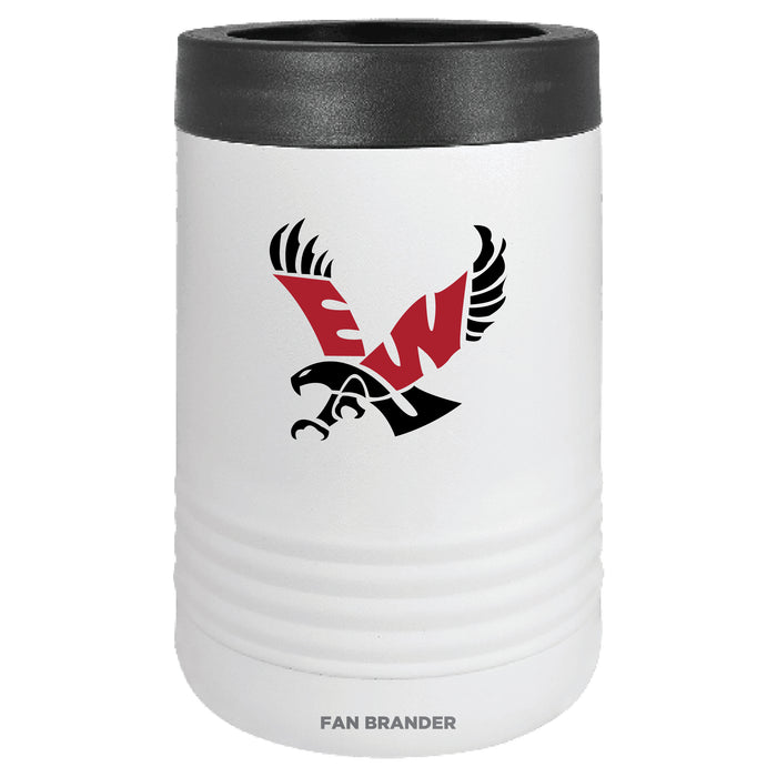 Fan Brander 12oz/16oz Can Cooler with Eastern Washington Eagles Primary Logo
