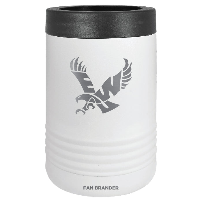 Fan Brander 12oz/16oz Can Cooler with Eastern Washington Eagles Etched Primary Logo