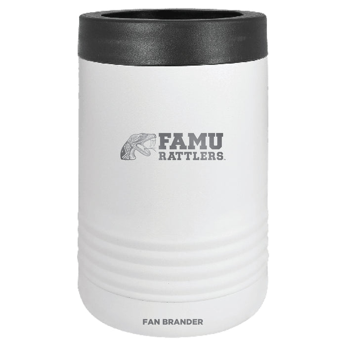 Fan Brander 12oz/16oz Can Cooler with Florida A&M Rattlers Etched Primary Logo