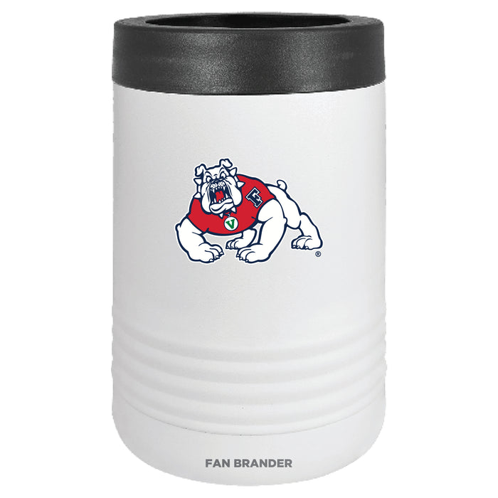 Fan Brander 12oz/16oz Can Cooler with Fresno State Bulldogs Primary Logo