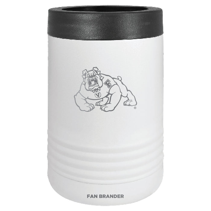 Fan Brander 12oz/16oz Can Cooler with Fresno State Bulldogs Etched Primary Logo