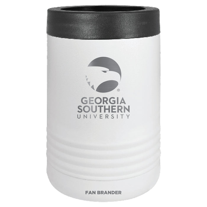 Fan Brander 12oz/16oz Can Cooler with Georgia Southern Eagles Etched Primary Logo