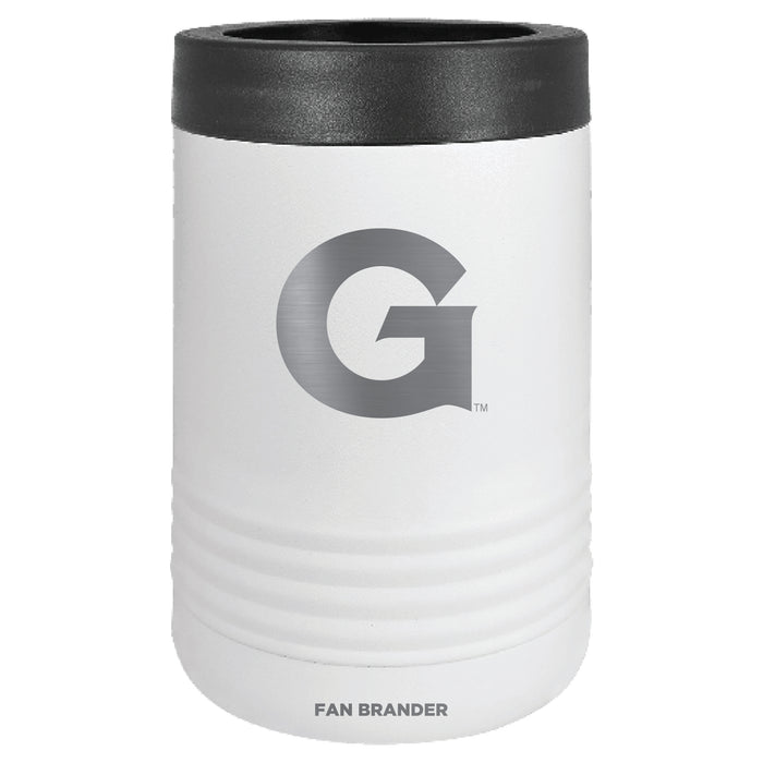 Fan Brander 12oz/16oz Can Cooler with Georgetown Hoyas Etched Primary Logo