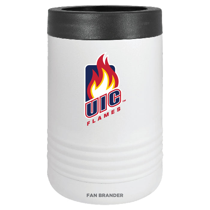 Fan Brander 12oz/16oz Can Cooler with Illinois @ Chicago Flames Primary Logo