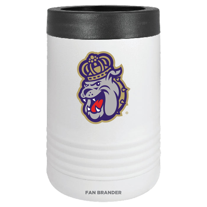 Fan Brander 12oz/16oz Can Cooler with James Madison Dukes Secondary Logo