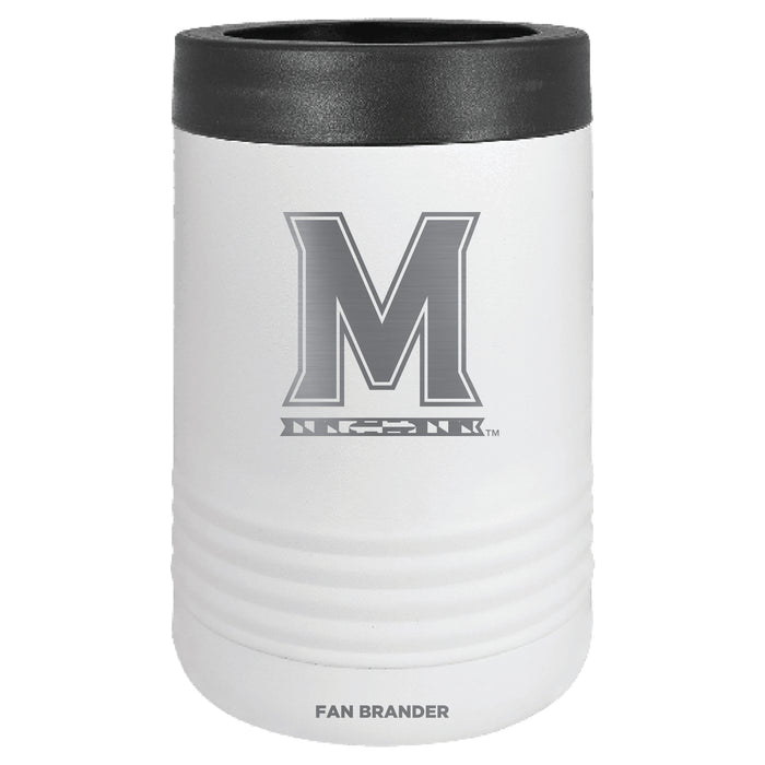 Fan Brander 12oz/16oz Can Cooler with Maryland Terrapins Etched Primary Logo