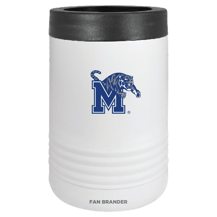 Fan Brander 12oz/16oz Can Cooler with Memphis Tigers Primary Logo