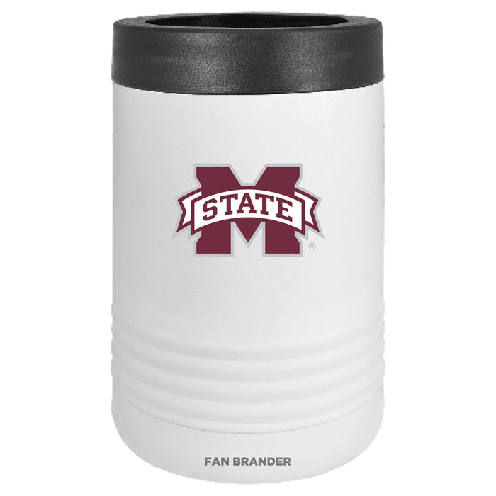 Fan Brander 12oz/16oz Can Cooler with Mississippi State Bulldogs Primary Logo