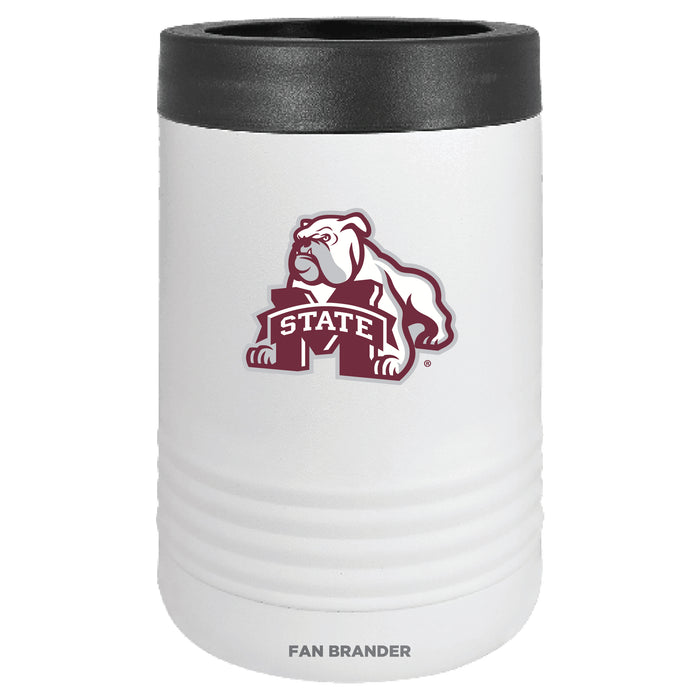 Fan Brander 12oz/16oz Can Cooler with Mississippi State Bulldogs Secondary Logo