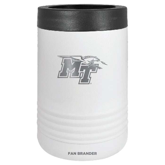 Fan Brander 12oz/16oz Can Cooler with Middle Tennessee State Blue Raiders Etched Primary Logo