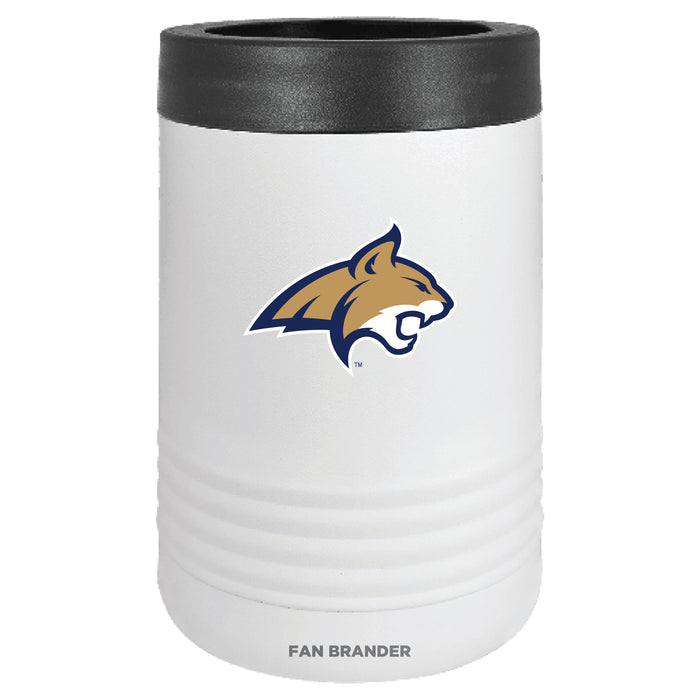 Fan Brander 12oz/16oz Can Cooler with Montana State Bobcats Primary Logo
