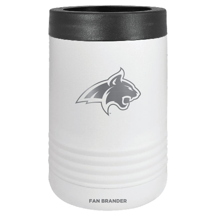 Fan Brander 12oz/16oz Can Cooler with Montana State Bobcats Etched Primary Logo
