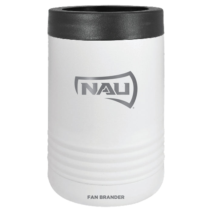 Fan Brander 12oz/16oz Can Cooler with Northern Arizona Lumberjacks Etched Primary Logo