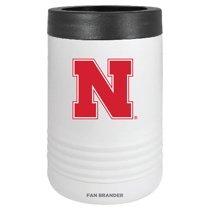 Fan Brander 12oz/16oz Can Cooler with Nebraska Cornhuskers Primary Logo