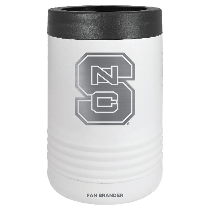 Fan Brander 12oz/16oz Can Cooler with NC State Wolfpack Etched Primary Logo